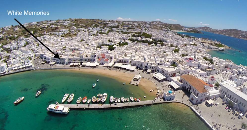 White Memories, Seafront Luxury Apartment Mykonos Mykonos Town Zewnętrze zdjęcie