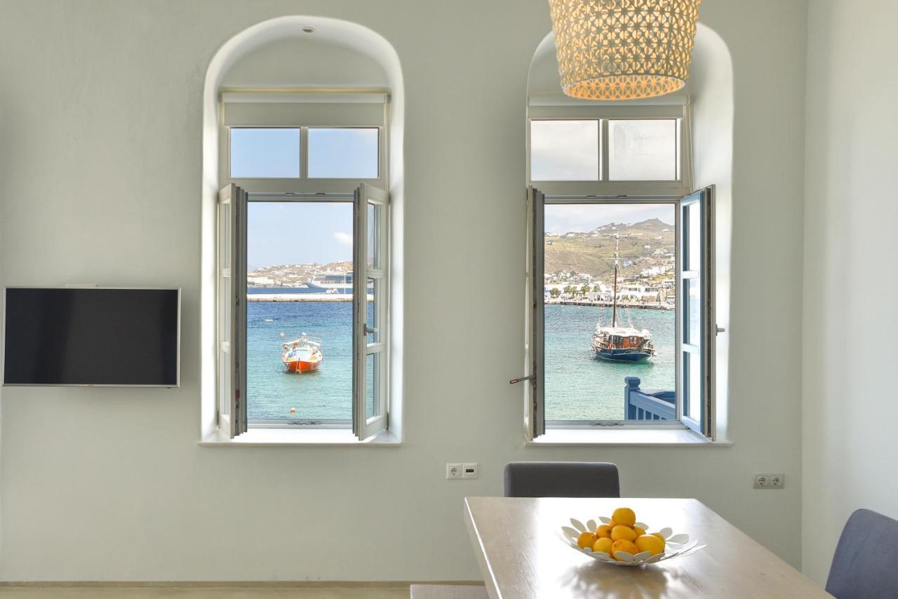 White Memories, Seafront Luxury Apartment Mykonos Mykonos Town Zewnętrze zdjęcie